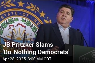 JB Pritzker Slams &#39;Do-Nothing&#39; Dems &#39;Flocking to Podcasts&#39;