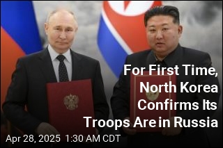 For First Time, North Korea Confirms Its Troops Are in Russia