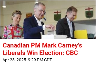 Canadian PM Mark Carney&#39;s Liberals Win Election: CBC