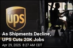 UPS Cuts 20K Jobs as Shipments Decline