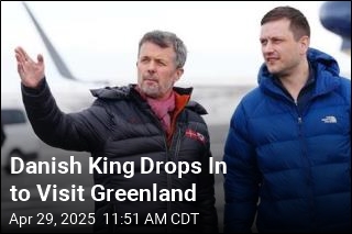 On Heels of Vance Visit, Danish King Drops In on Greenland
