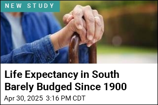 Life Expectancy in South Barely Budged Over the Last Century