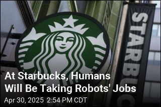 Starbucks Plans to Roll Back Automation, Hire More Humans