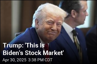 Trump: &#39;This Is Biden&#39;s Stock Market&#39;