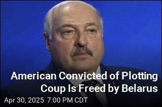 American Convicted of Plotting Coup Is Freed by Belarus