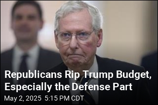 3 Republicans Say Congress Will Fix Trump Defense Budget