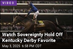 Watch Sovereignty Conquer Muddy Kentucky Derby