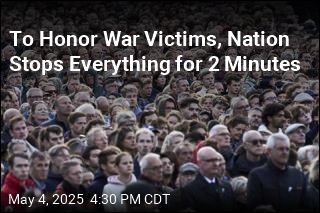 Netherlands Halts for 2 Minutes to Honor the Victims of War