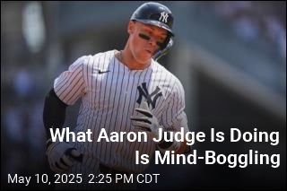 Yankees Slugger Aaron Judge Is on a Historic Pace