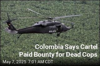 Colombia Says Cartel Paid Bounty for Dead Cops
