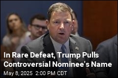 In Rare Defeat, Trump Pulls Controversial Nominee&#39;s Name