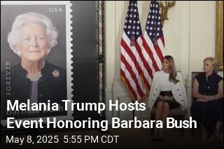 Melania Trump Hosts Event Honoring Barbara Bush