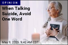 When Talking Suicide, Avoid One Word