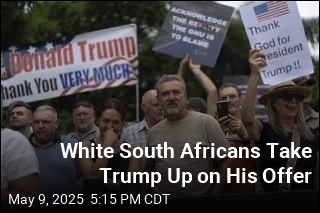 Administration to Move 60 White South Africans to US