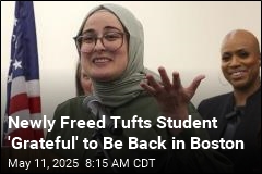 Newly Freed Tufts Student: &#39;I Have Faith&#39; in Justice System