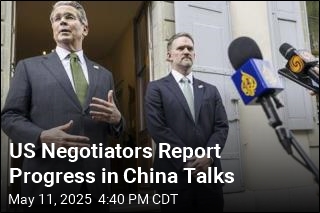 US Reports Progress, at Least, in China Talks
