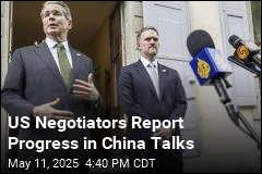 US Reports Progress, at Least, in China Talks