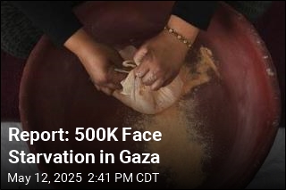 Report: 500K Face Starvation in Gaza