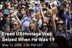 Freed US Hostage Was Seized When He Was 19