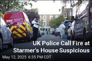 UK Police Investigate Fire at Prime Minister&#39;s House