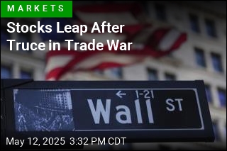 Stocks Leap After Truce in Trade War