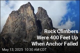 Rock Climbers Were 400 Feet Up When Anchor Failed
