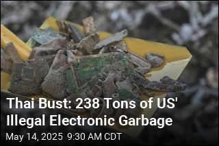 Thailand Seizes 238 Tons of US&#39; Illegal Electronic Waste