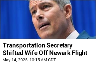 Transportation Secretary Moved Wife Off Newark Flight