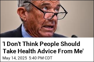 &#39;I Don&#39;t Think People Should Take Health Advice From Me&#39;