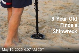 8-Year-Old Finds a Shipwreck