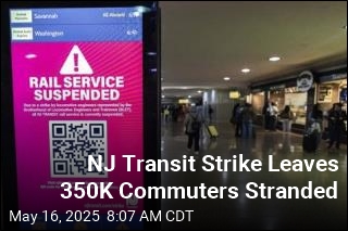 New Jersey Mired in First Transit Strike in 40 Years