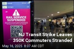 New Jersey Mired in First Transit Strike in 40 Years