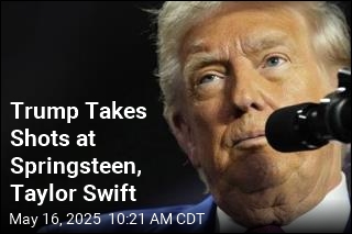 Trump Takes Shots at Springsteen, Taylor Swift