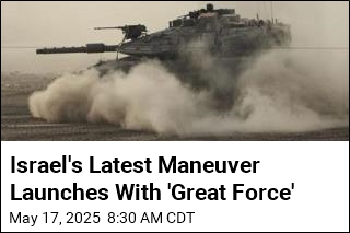 Israel Launches &#39;Operation Gideon Chariots&#39; in Gaza
