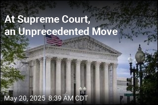 At Supreme Court, an Unprecedented Move
