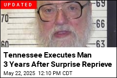 Tennessee to Execute Man 3 Years After Surprise Reprieve