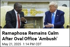 Ramaphosa Keeps His Cool as Trump Brings Up &#39;Bad Things&#39;
