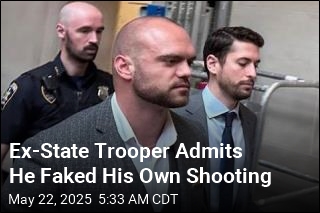 Ex-State Trooper Admits Faking His Own Shooting