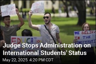 Judge Stops Administration on International Students&#39; Status