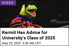 &#39;Leap Together,&#39; Kermit Says in &#39;Kermencement&#39; Address