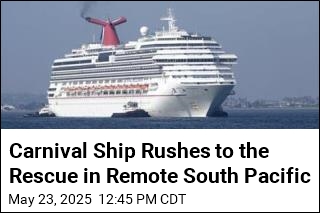 Cruise Ship Picks Up Surprise Guests in South Pacific