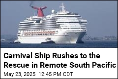 Cruise Ship Picks Up Surprise Guests in South Pacific