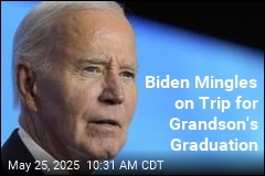 Biden Mingles on Trip for Grandson&#39;s Graduation