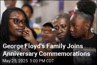 George Floyd&#39;s Family Joins Thousands on Anniversary