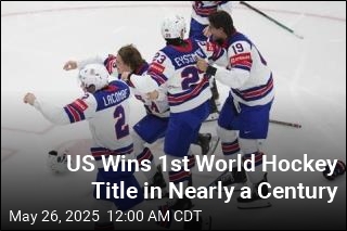 US Wins Its 1st World Hockey Title Since 1933