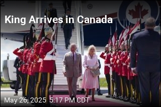 King Arrives in Canada