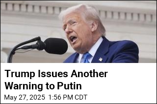 Trump: Putin Is &#39;Playing With Fire&#39;