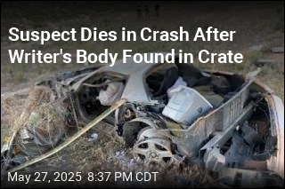 Suspect Dies in Crash After Writer&#39;s Body Found in Crate