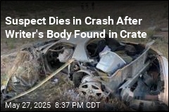 Suspect Dies in Crash After Writer&#39;s Body Found in Crate