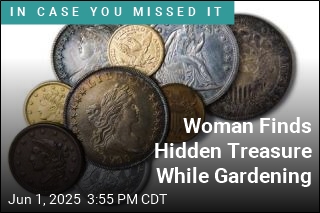 Woman Finds Hidden Treasure While Gardening